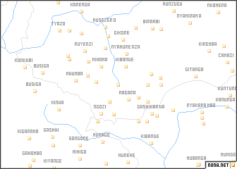 map of Bureau dʼarrondissement Kagoma